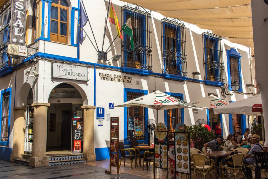Les rues colorées de Cordoue en Andalousie
