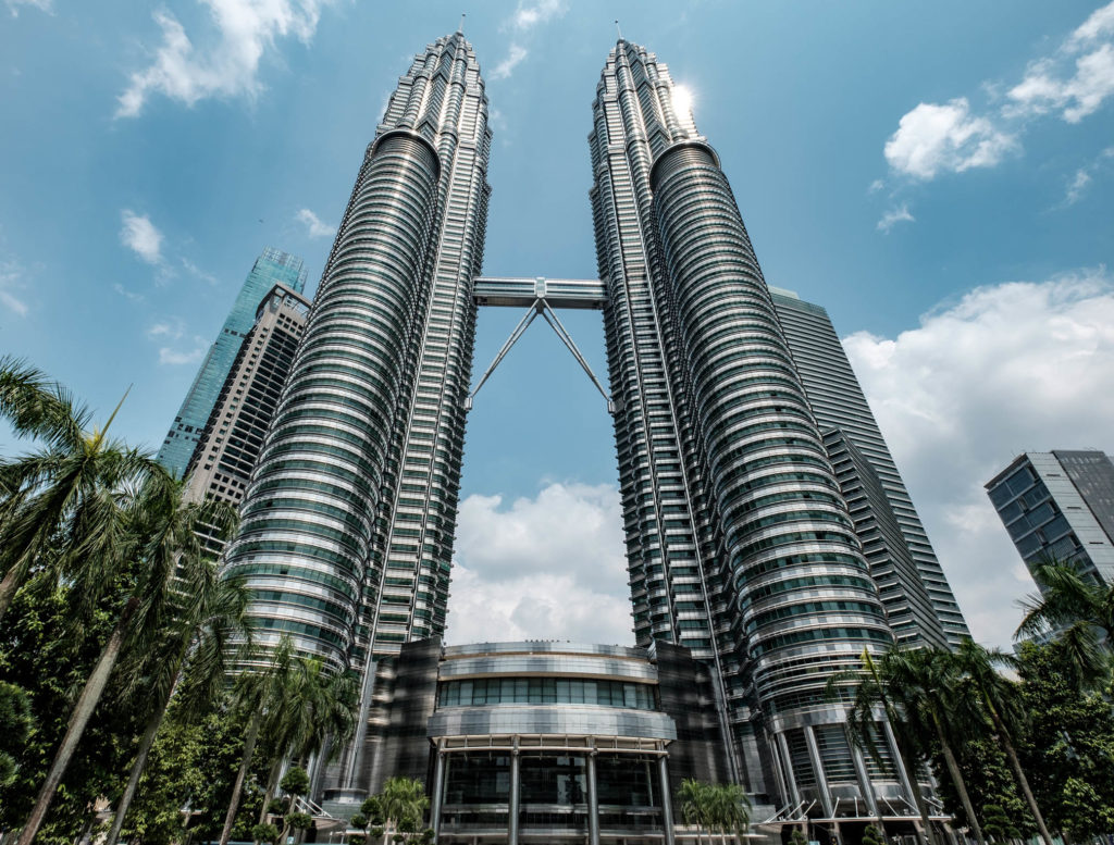 Petronas towers à Kuala Lumpur