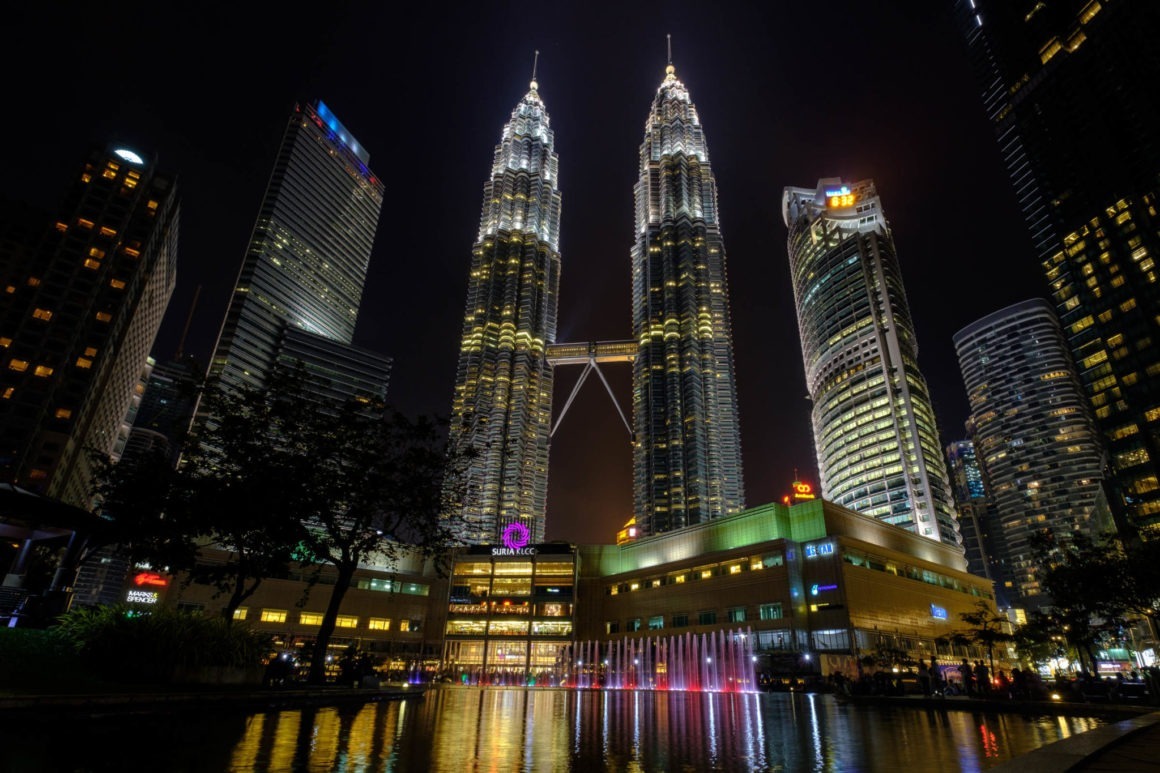 Petronas Tower night time
