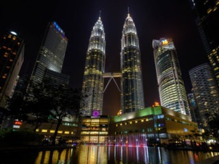 Petronas Tower night time