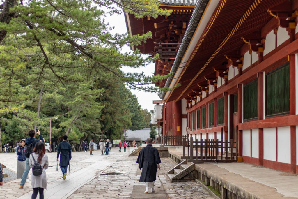 Aux abords du temple Todai-Ji