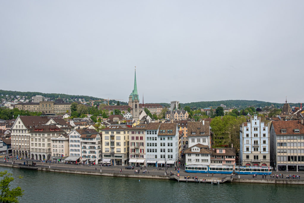 Vue sur Zurich
