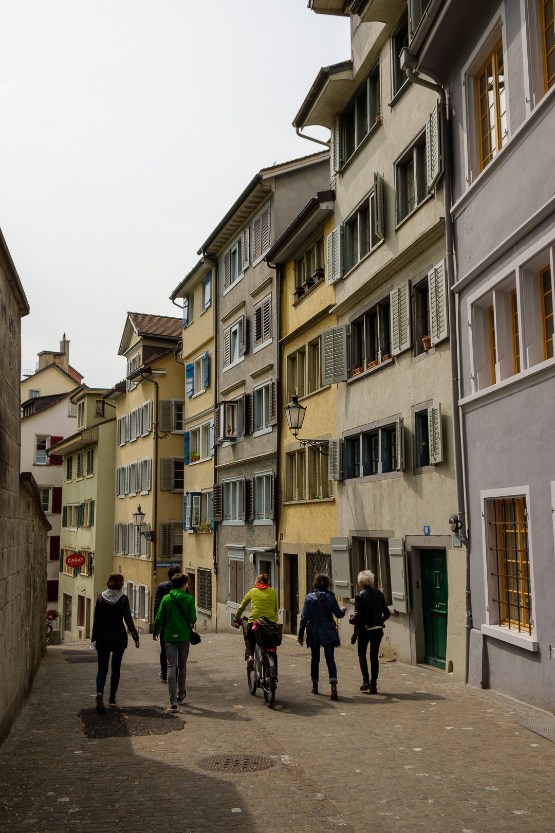 Les ruelles de Schipfe à Zurich
