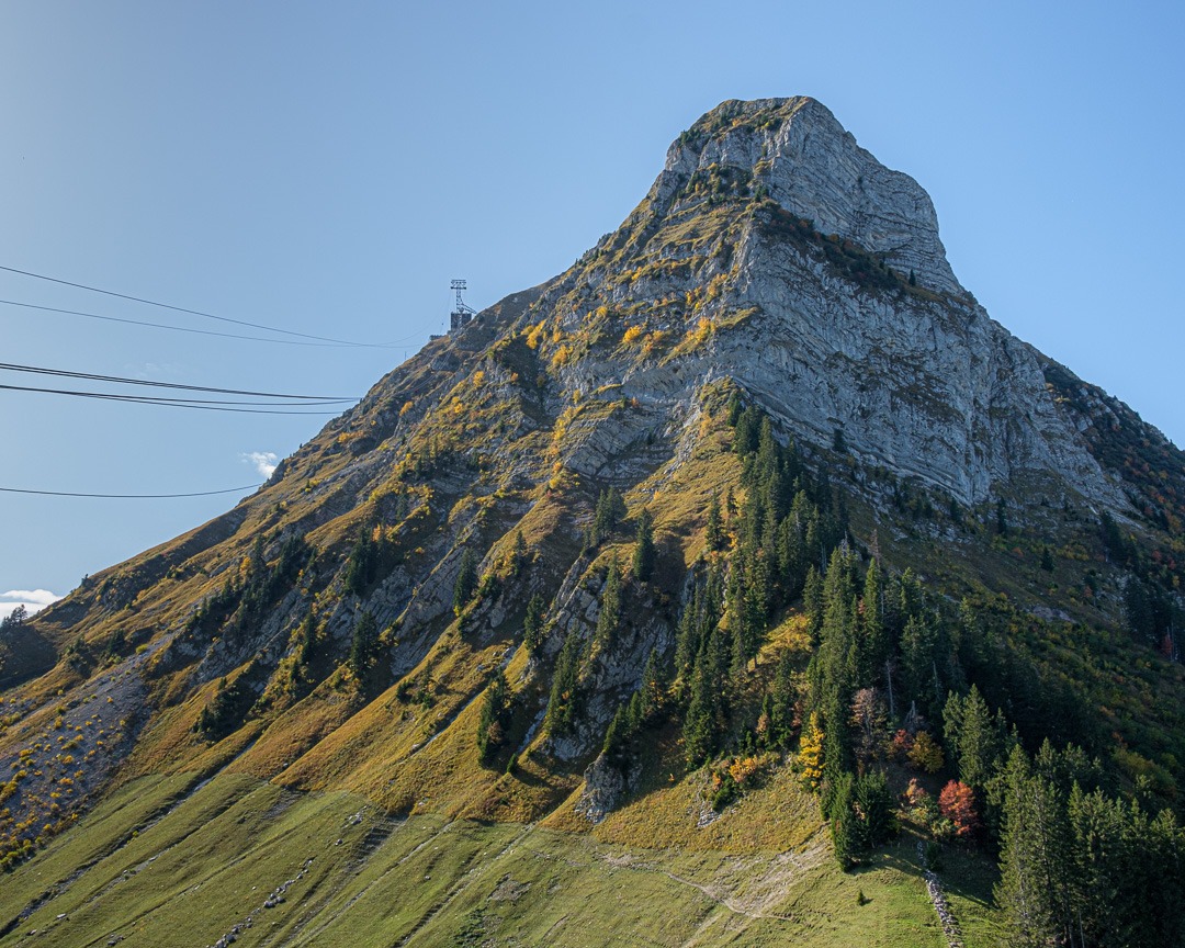 Le Moléson, la montagne emblématique des Fribourgeois. 