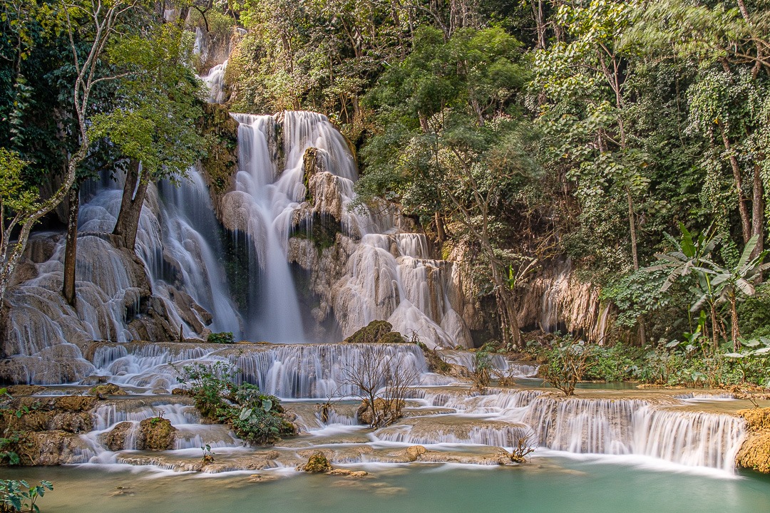 Les chutes de Kuang Si au Laos
